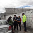  El fiscal William Freire y el capitán Javier Salazar durante la detención de la presunta líder de la banda de dulces sueños. 
