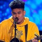  Joel Lion, músico ecuatoriano, durante su presentación ante el jurado de La Voz España. 