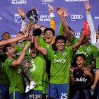  El defensa ecuatoriano, que milita en el Seattle Sounders se coronó campeón de la Conferencia Oeste. 