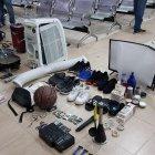  Hasta un acondicionador de aire se retiró entre del pabellón de máxima seguridad. 