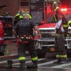  Personal del Cuerpo de Bomberos acudió a la emergencia. 