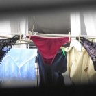  El ladrón se llevó una tanga cada día, durante tres días seguidos. 