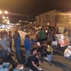  La causa de la protesta se debe a los recorridos que realizan los buses de la cooperativa de transporte LojaTrans desde el pasado sábado 6. 