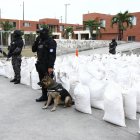  La droga iba a ser enviada a México desde el Puerto de Guayaquil  