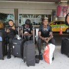  Independiente del Valle hace su arribo al aeropuerto Mariscal Sucre tras vencer 2-0 a Corinthians en Brasil. 