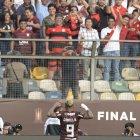  Gabriel Barbosa celebra su anotación en la final de la Copa Libertadores 2019.  