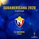  El Nacional entró a la lista de los equipos que disputarán la Copa Sudamericana 2020. 