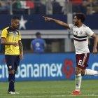  Encuentro amistoso entre México y Ecuador.  