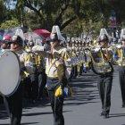  Las Fuerzas Armadas rindieron homenaje al Primer Grito de la Independencia con un desfile.  