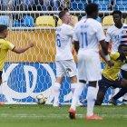  Alvarado y Espinoza, en la gráfica ante Estados Unidos, son baluartes en el equipo dirigido por Jorge Célico. 