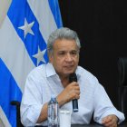  Lenín Moreno recibía una pensión de 4.057 dólares desde que dejó en 2013 la vicepresidencia.  