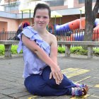  Martha Ampuero es una actriz con síndrome de Down que ha sabido enfrentar con valentía su condición. 