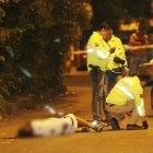  El hecho ocurrió a las 19:15, cuando la víctima identificada como Jonathan Vergara, forcejeaba con otras personas abordo de una vehículo color negro. 