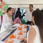  El Ministerio de Agricultura y otros organismos privados realizaron una feria para promover el consumo de la carne de pollo. 