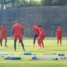  Los muchachos de la Mini-Tri volvieron a entrenar con normalidad. 