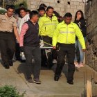  El doble crimen conmocionó a los habitantes de la zona alta de Pinllo en Ambato. 