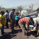  El accidente sucedió en el interior de una urbanización del norte porteño. 