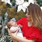  “Los amigos y la familia se han encargado de llenar a mi bebé de regalos”, afirma. 