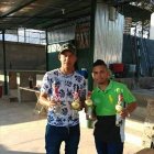  Los sindicados de cometer el doble crimen, Joisé Salcedo y Alexander Bravo. 