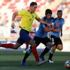  Ecuador no pudo ante la selección uruguaya, cuando la enfrentó en el Sudamericano de Chile. 