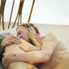  Los protagonistas reconocieron que los nervios los invadieron al principio, especialmente, cuando vieron a la cantidad de personas involucradas en el rodaje. 