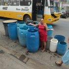  Este 12 de abril, más de 200 personas se concentraron desde muy temprano en el reservo de agua de Emapd-EP, en la tercera etapa de El Recreo. 