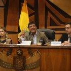  El prefecto Carlos Luis Morales explicó la situación financiera del Consejo Provincial del Guayas. 