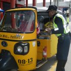 Los vehículos fueron llevados a los patios de retención de la Policía Judicial.