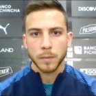 Ezequiel Piovi tiene contrato por un año con los albos. Se desempeña como volante central.