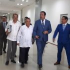  El padre de la víctima estuvo presente en la audiencia de cargos. 