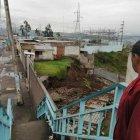  Ocho casas están con peligro de desplomarse y sus dueños esperan que la Municipalidad responda por los daños. 