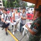  Desde la tarde del viernes 29 de marzo de 2019, miles de jóvenes se agolparon en los exteriores de la Base de Movilización Occidental de Guayaquil en espera de estar entre los 1.051 escogidos. 