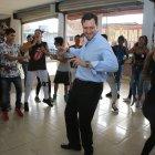  Arnaud Peral también sabe divertirse. 