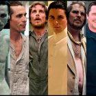  Collage de Christian Bale en diversos papeles desde El maquinista (2004) a El vicepresidente (2019).  