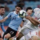  Koji Miyoshi anotó los dos goles del equipo nipón, a los 25 y 59 minutos, mientras que Luis Suárez de penal (32) y José María Giménez (66) marcaron los tantos del equipo charrúa.  