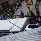  Pese al suceso, ningún transeúnte de la avenida 27 de noviembre resultó herido. 