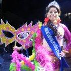  María Panchana ganó el título de reina del Carnaval.  