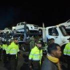  El bloqueo se generó por la aglomeración de ciudadanos venezolanos sin visa. 