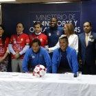  Los jugadores del ‘Nacho’ son los embajadores de la iniciativa que busca de reducir los accidentes de tránsito. 