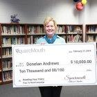  Donalen Andrews, quien recientemente se jubiló, utilizará el dinero para su viaje a Escocia junto a su esposo.  