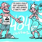  ...Estamos hoy de fiesta, y debe ser a todo dar...  