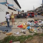  Padres de familia temen que sus hijos se enfermen por algún brote de epidemia que se origine en el botadero de basura.  