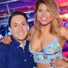  La pareja de ecuatorianos, en una foto donde se los veía muy felices. 