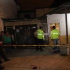  En el sitio, los agentes policiales hallaron 12 indicios balísticos.  