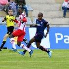 Con el 0-2 Liga de Quito decidió cuidarse en propia cancha, mientras el conjunto local se lanzó, sin suerte, a buscar el descuento.  