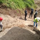  Durante una búsqueda reciente se localizaron cinco huesos más.  
