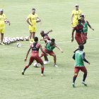  Los canarios entrenan con miras a la final ante Liga de Quito este 30 de junio. 