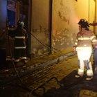  El incendio afectó las instalaciones de un hospital. 