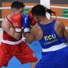  El púgil tricolor (azul) está en segunda ronda. 