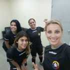  Rodríguez participó en el Partido de las Estrellas con la brasileña Fernanda Colombo y otras dos árbitras locales. 